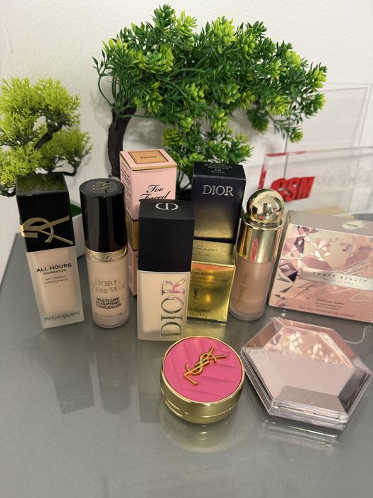 Lot machiaje Noi noute nefolosite YSL, Dior  Too faced . Fenty beauty
