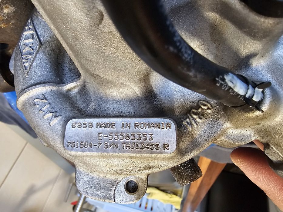 Turbosuflantă pt recondiționare Opel Astra J 1.4 turbo