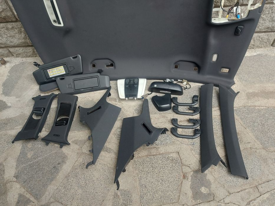 Комплект черен таван АМГ Мерцедес Ц клас 204 / AMG Mercedes C class w2