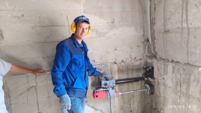 Almaznoe burenie Алмазное сверление Xorazm va Qorakalpogiston boyab xi