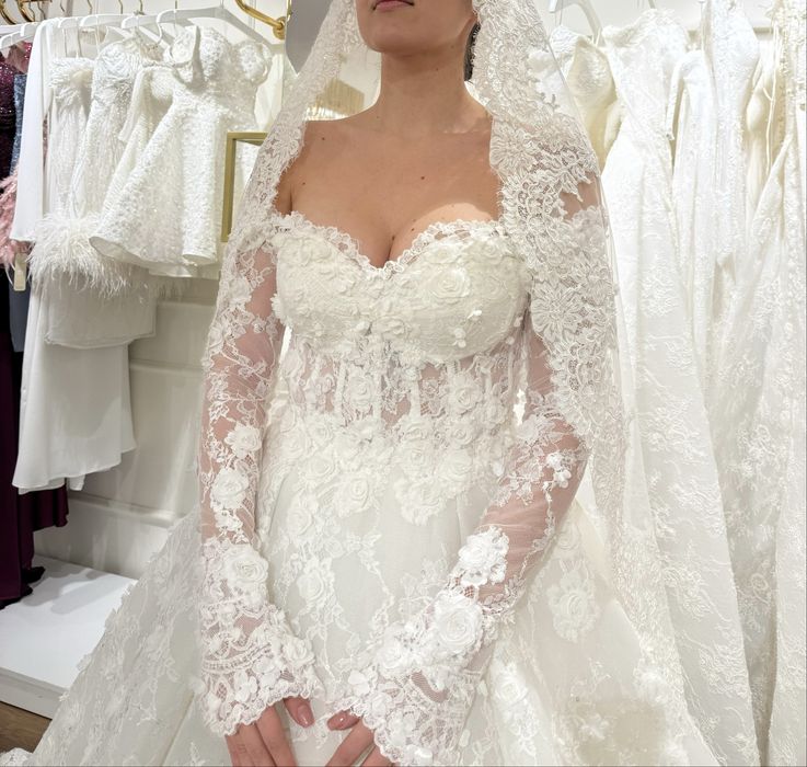 Rochie mireasa nepurtata