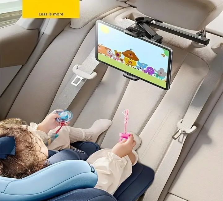 Автомобилна стойка за таблет и телефон, регулируема на 360°