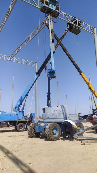 Подъемник коленчатый. Вышка