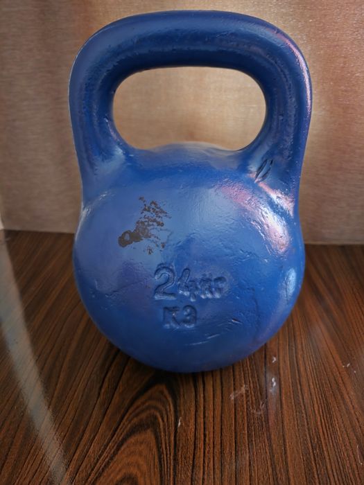 Чугунная гиря 24 кг