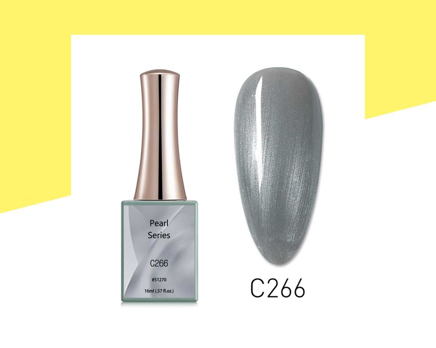 Професионален перлен UV/LED гел лак серия "Pearl" CANNI - 16 мл.