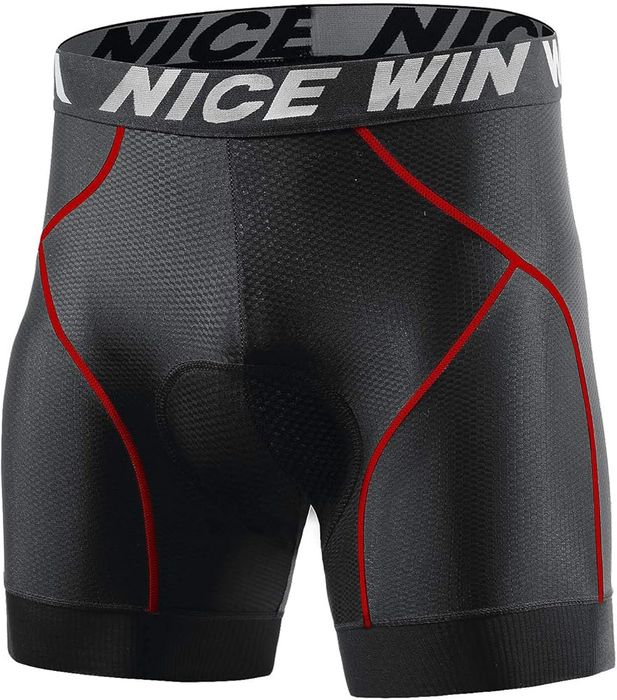 NICEWIN Мъжки 4D Подплатени Велосипедни Шорти