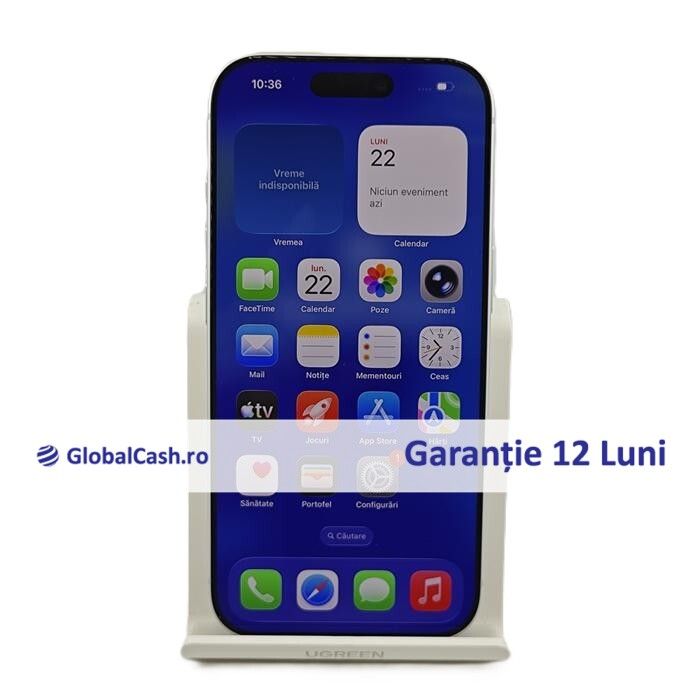 Apple iPhone 17 Pro 256GB Silver, liber | GlobalCash.ro #GR124047