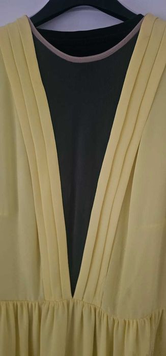 Rochie galbena Poema 40