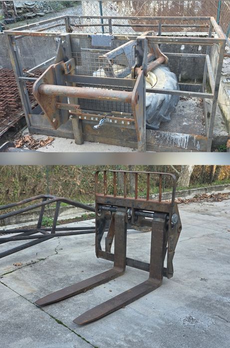 Cos MANITOU  Picon buldoexcavator  rampe cupa  malaxor  lama zapada