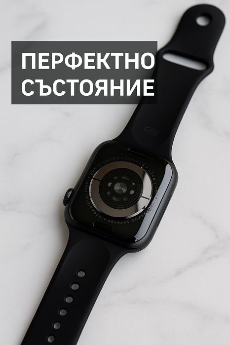 Перфектен Apple Watch 6 – 44mm – Като нов! Без драскотини!
