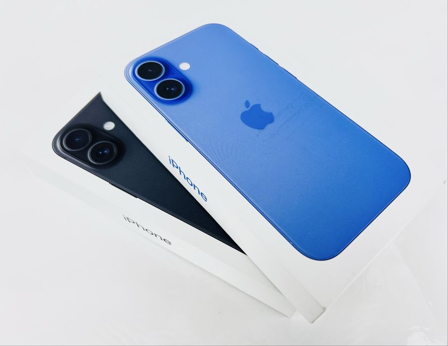 НОВ! Apple iPhone 16 256GB Ultramarine / Black / Teal / Pink / White