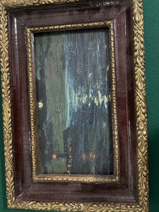 Продам этюд картон масло