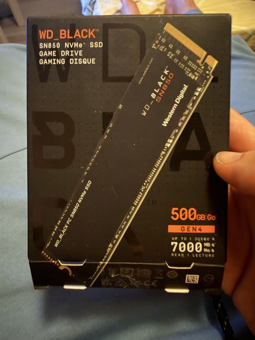 WD_Black 500 GB SSD Спешно