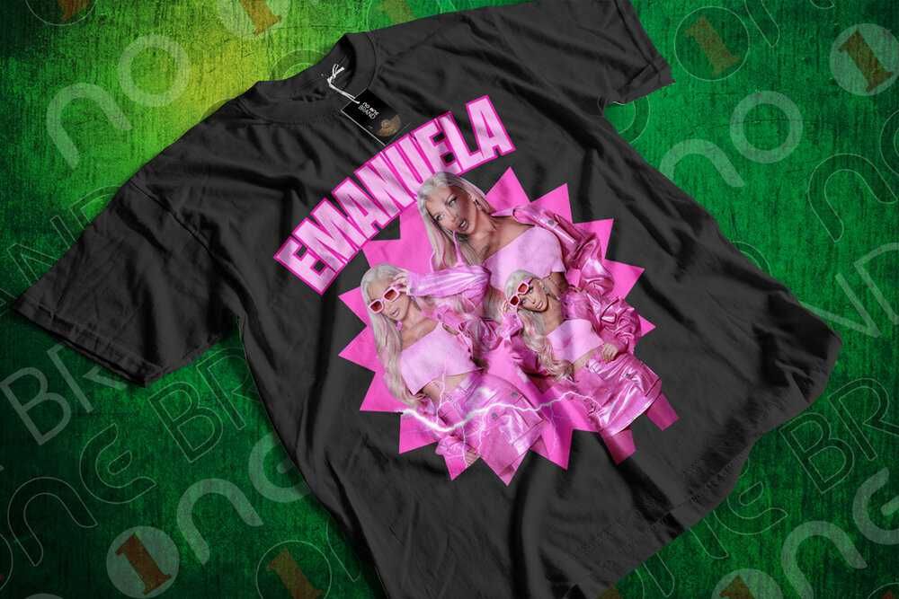 Тениска с уникални щампи на фолк певици Галена Преслава Ивана Емануела