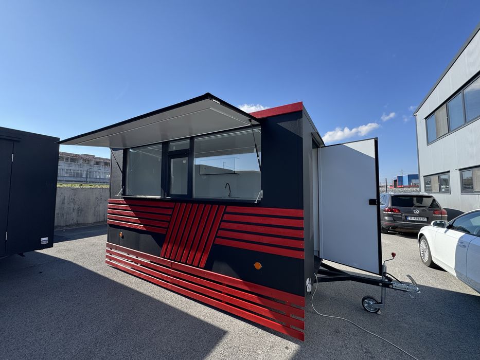 Караван за бързо хранене, скара, дюнер, кафе