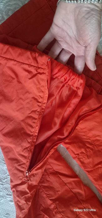 Фирменные теплые болоньевые брюки