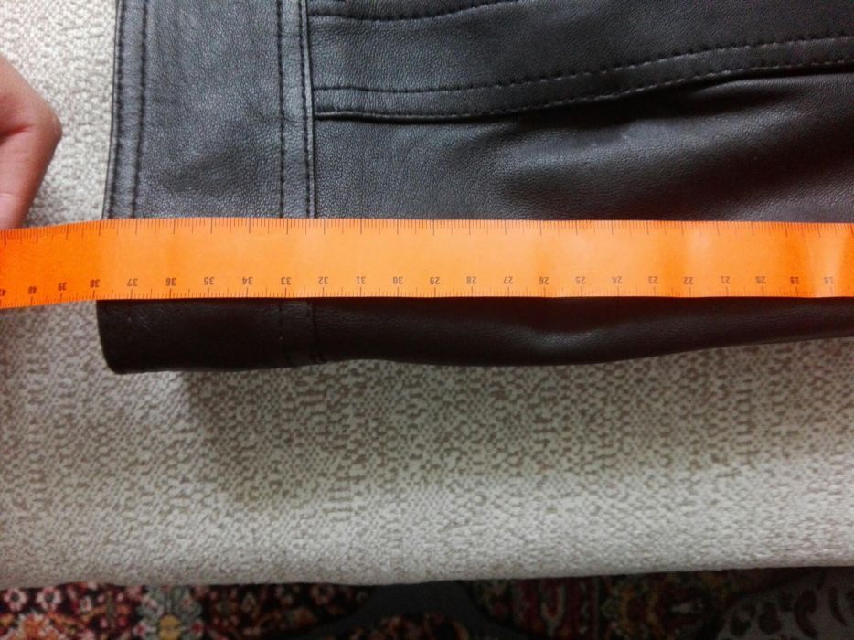 Geaca piele - noua, nepurtata, primavara-toamna mărime M