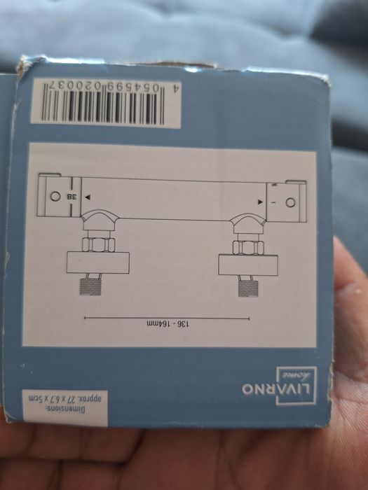 Шкаф Етажерка смесител с термостат за душ