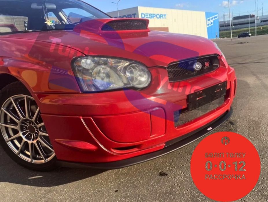 Передний Бампер STI Субару Импреза GDB