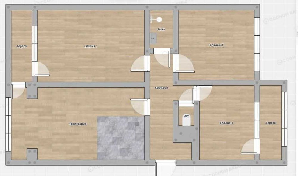 Продава се Четиристаен апартамент в Варна, Чайка - 79 кв.м за 1534 €/кв.м - Снимка #17
