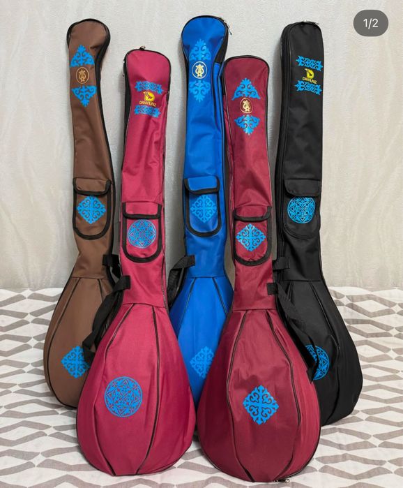 Домбыра, Гитара, чехлы и қамшы