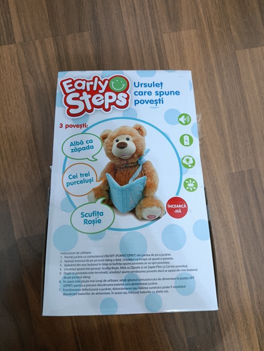 Ursuleț de pluș interactiv  – Spune Povești