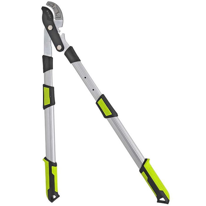 Ножица за клони телескоп. 705-955мм, Алум. дръжки, Зъбчатка, HERLY-PRO