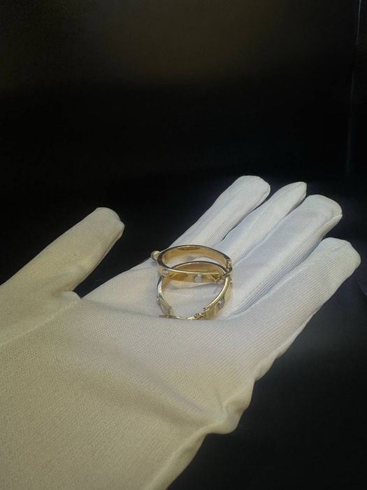 Золото 585  Серьги