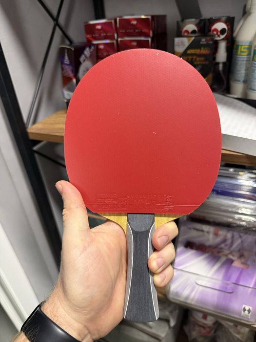 Профессиональная ракетка Tibhar Samsonov Force Pro + Evolution MX-P