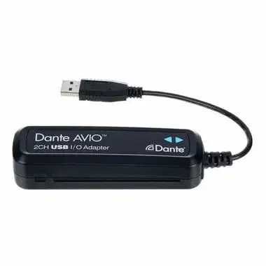 Adaptor Dante AVIO USB IO Adapter 2x2,2 canale USB,nou