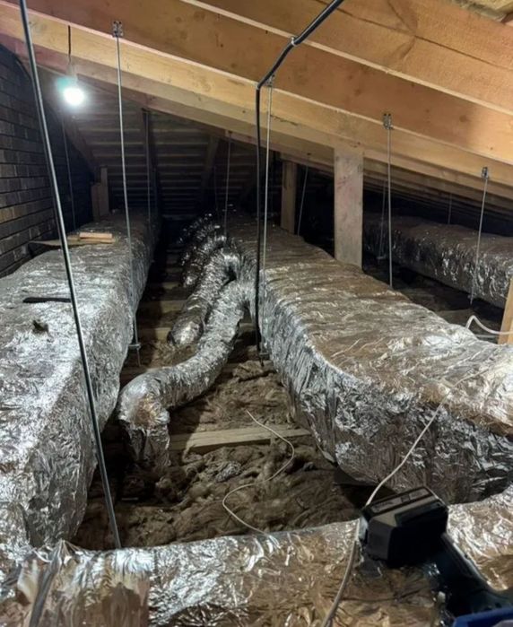 Установка монтаж демонтаж вентиляции