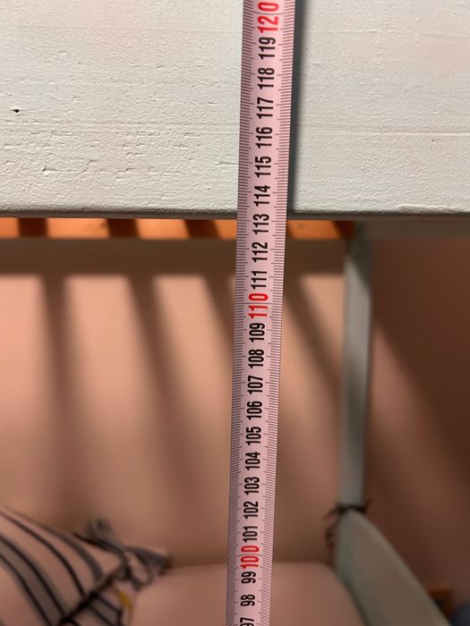 Двуетажно легло д170/в150/ш70 с кокосови матраци 2бр. подарък