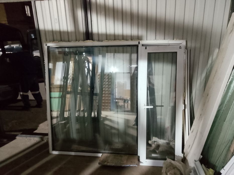 Продам б у окна двер пластиковые