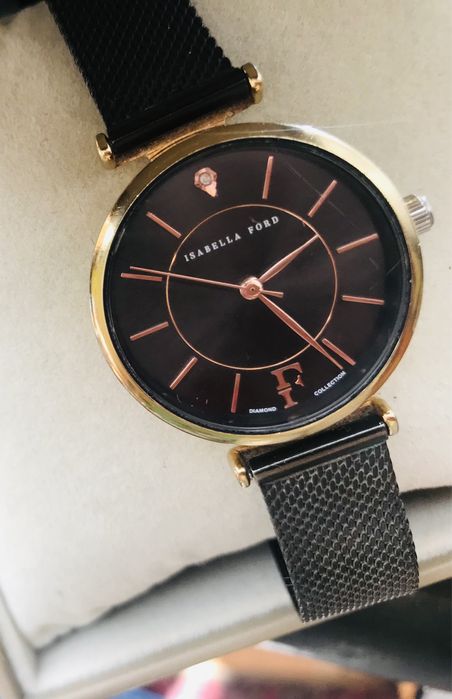 Часовник с диамант Isabella Ford