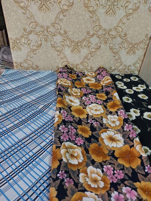 Продаю остатки отрезы тканей