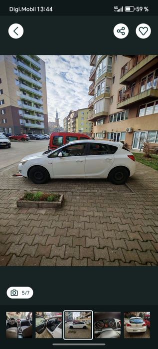 Vând Opel Astra g An fabricație 2011.