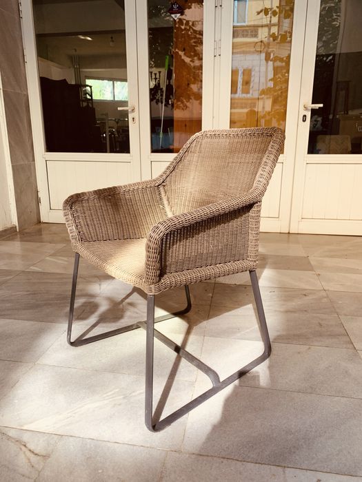 Градински стол Lisomme Loki от ратан