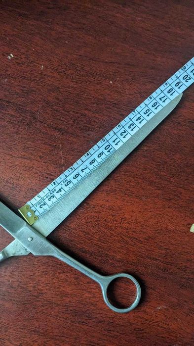 Ножницы портняжные СССР,длина 18 см,новые.