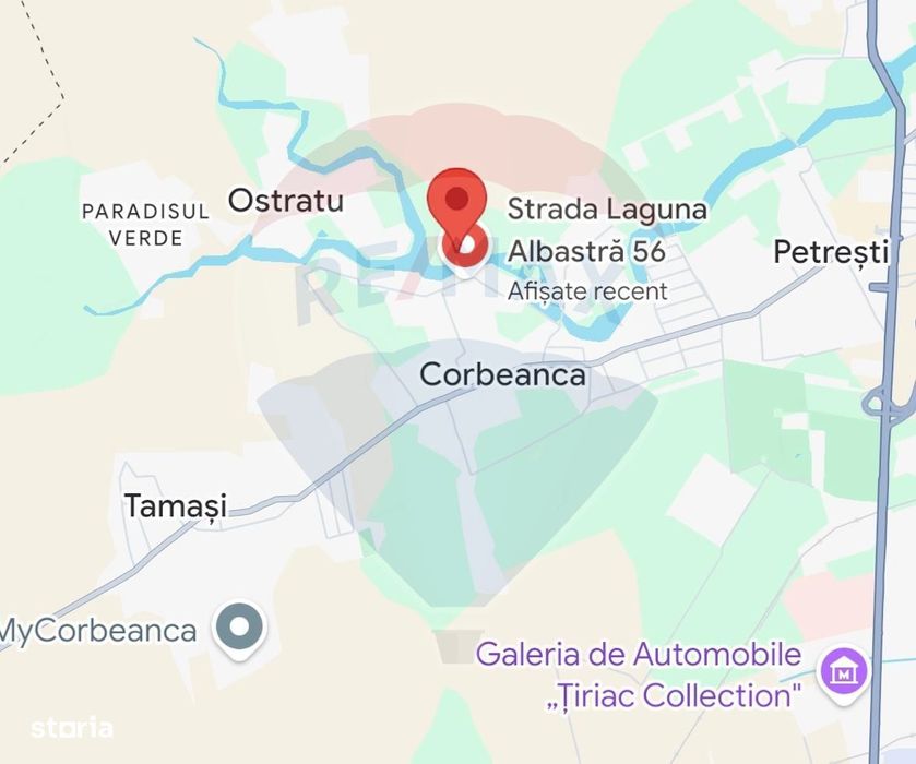 Teren intravilan 500mp, langa lac, acces drum principal - Corbeanca