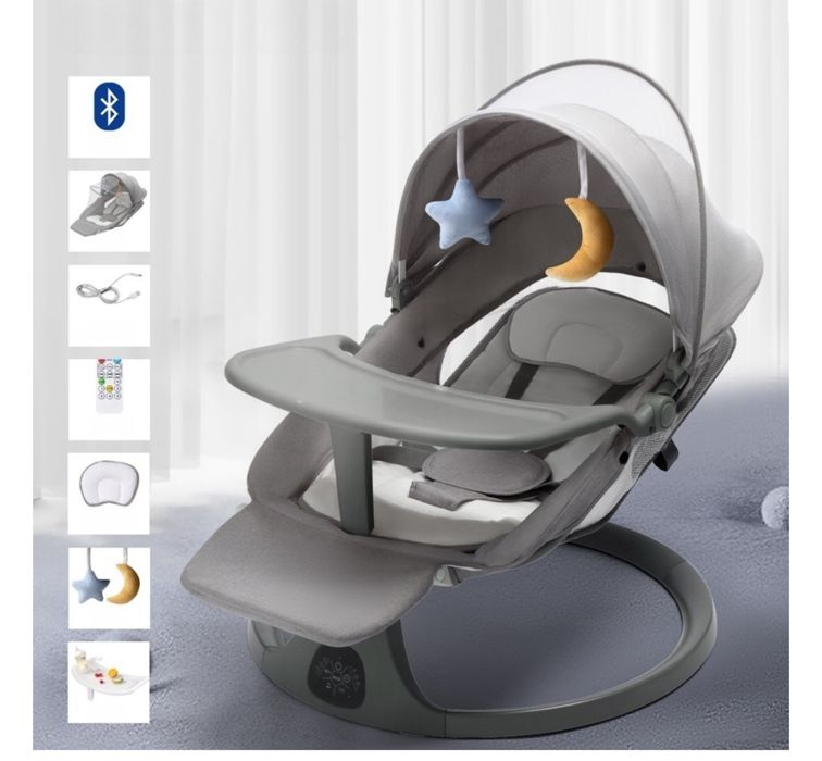 Продам шезлонг-люлька.5в1