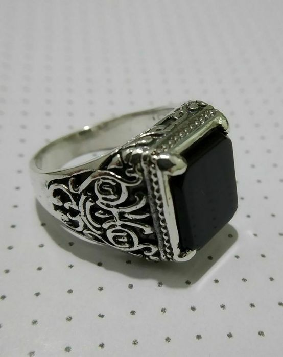 Мужское серебряное кольцо.Перстень.