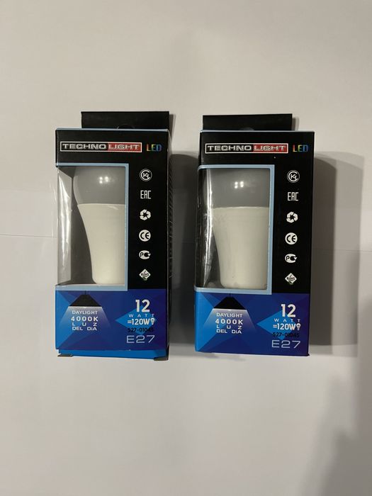 Лампочки 12 Вт (120 Вт)