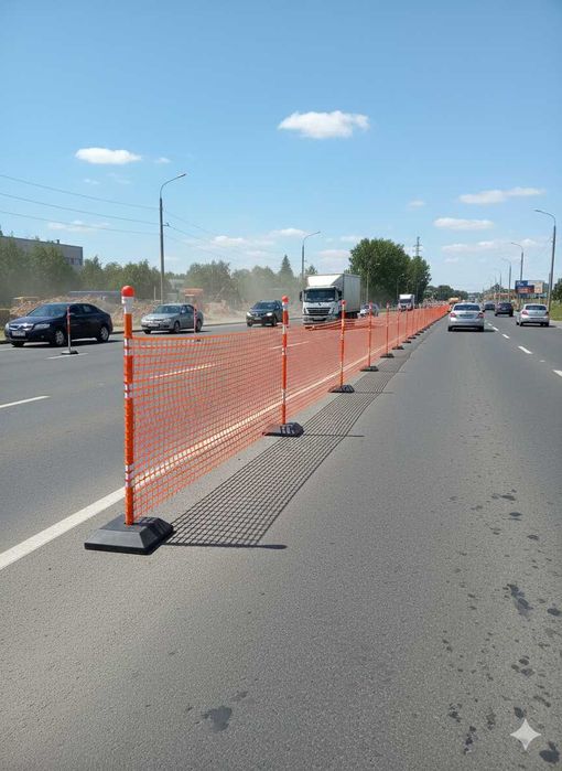 Сетка аварийная для ограждения