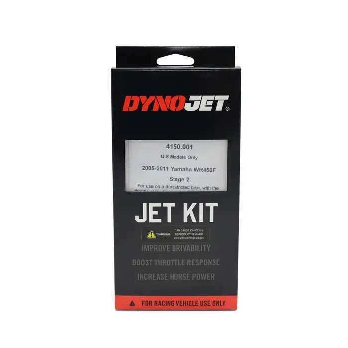 НОВ DYNOJET Комплект жигльори за 2005-11 YAMAHA Ямаха ВР450Ф WR450F