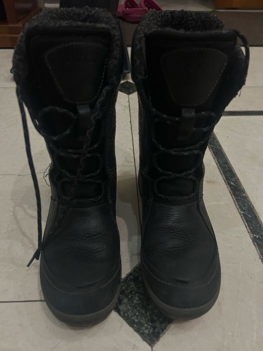 Теплые зимние сапоги
