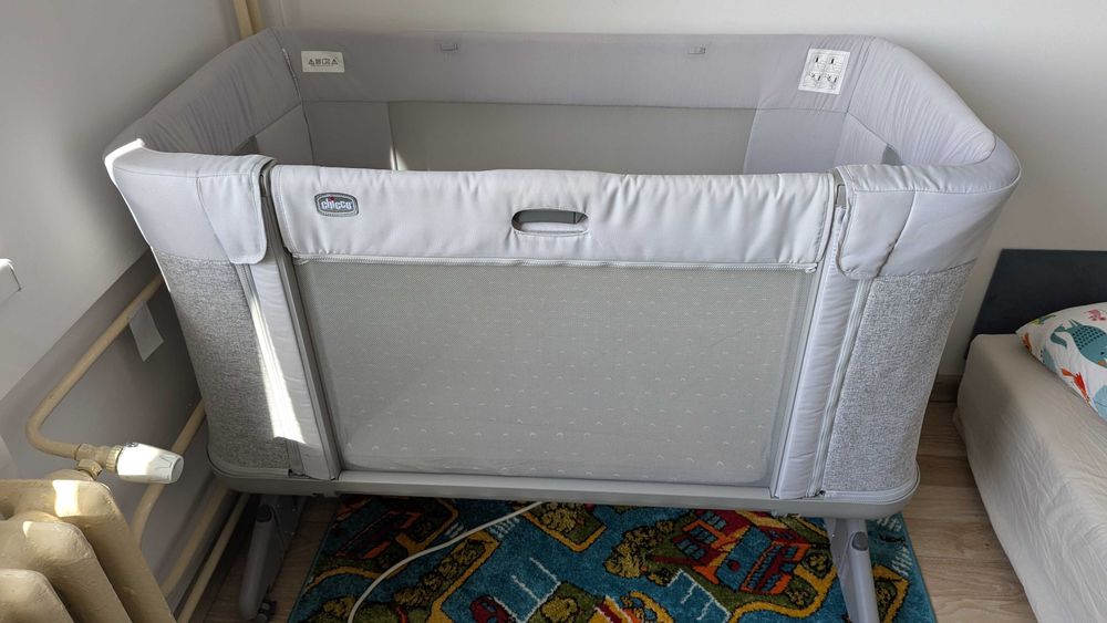 Patut atasabil Chicco Next 2 Me Forever, 3 in 1, Gri, 0luni-4ani