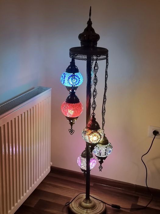 Lampadar turcesc cca1.50m