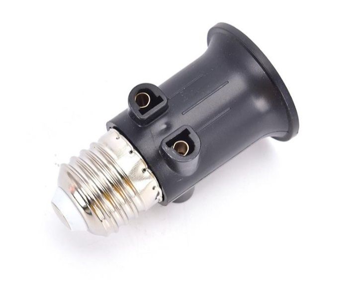 Фасунга за крушка Е27 с контакти 
Монтира се директно в стандартн