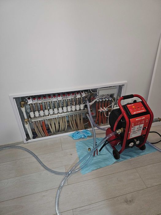 Aerisire /Echilibrare/Spalare instalatii incalzire in pardosela