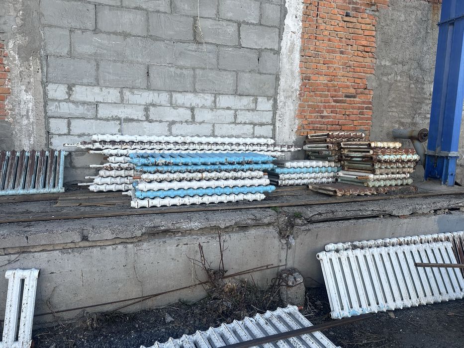 Чугунные радиаторы отопления (батареи) б/у, рабочие